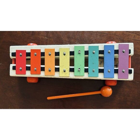 Fisher-Price Other - Vintage 1964-1978 Fisher-Price Pull-A-Tune #870 Xylophone Pull Toy